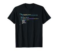 Hello World WebAssembly Codice Dark Syntax Scheme Coder Design Maglietta