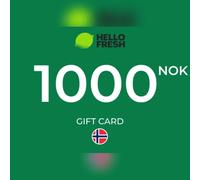 HelloFresh Gift Card 1000 NOK Key - NORWAY