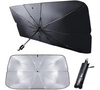 helloleiboo Car Windshield Sun Shade UV Rays and Heat Sun Visor Protector Foldable Reflector Windshields Umbrella