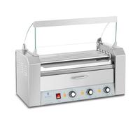 Helloshop26 Grill per salsicce 5 Rotoli cassetto Riscaldato Acciaio Inox 14_0001919
