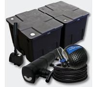 Helloshop26 Kit Filtro Bacino Bio Filtro 60.000l UVC 72 Watt Pompa Fontana 4216516