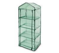 Helloshop26 Serra da giardino in metallo, 70 x 160 x 50 cm, giardinaggio, pianta in plastica, 1613004