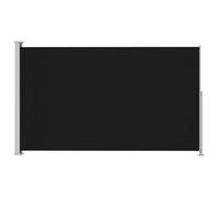 Helloshop26 Tenda da sole paravento Tenda a pannello laterale retrattile di Patio Giardino Terrazza Balcone Protezione Visiva Schermo 220 x 300 cm, Nero 02_0007374