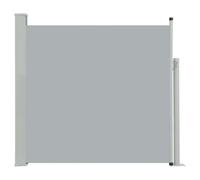 Helloshop26 Tenda da sole paravento Tenda a pannello laterale retrattile di Patio Giardino Terrazza Balcone Protezione Visiva Schermo 170 x 300 cm, Grigio 02_0007314