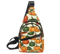 Helloween - Borsa a tracolla colorata con 2 tasche per uomo e donna, Multicolore 15., 11.8x7x1.5in/30x18x4cm
