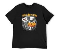 Helloween I Want out Tour T-Shirt Graphic Unisex Tee Shirt Black XL