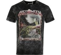 Helloween Keeper of The Seven Keys - Part II Uomo T-Shirt Antracite 100% Cotone Regular