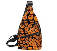 Helloween Pumkins - Borsa a tracolla piccola per donne e uomini, 2 _ 195 cm, zaino a tracolla per viaggi, sport, escursionismo, Multicolore 15., 11.8x7x1.5in/30x18x4cm