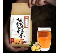 HELLOYOUNG 150g Tisana biologica cinese con datteri rossi longan bacche di goji e zenzero Un alimento verde dal gusto ricco e nutriente Tè e tisane