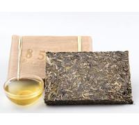 HELLOYOUNG 250g di blocco di tè Pu'er grezzo naturale originale Yunnan Ancient-Tree Fermentazione uniforme ricco di un fascino persistente Tè Pu-Erh Pu'er Tea