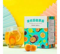 HELLOYOUNG 90g Tisana cinese naturale profumata al kumquat e frutto della passione Aroma accattivante e rinfrescante con un distinto senso di stratificazione Tè e tisane