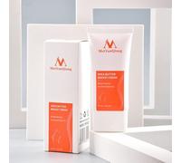 HELLOYOUNG Meiyanqiong crema di aumento del seno al burro di karité + potenziatore di bellezza alla lavanda massaggio essenziale set di pomate per la cura del seno grande