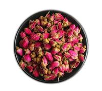 HELLOYOUNG Tisana cinese naturale ai boccioli di rosa rossa dall'aroma incantevole Sapore delicato con un tocco dolce e floreale rinfrescante e lenitivo Tè e tisane (500g)