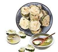 HELLOYOUNG Tisana cinese naturale alle fette di melone amaro Il cibo verde fornisce un contenuto nutrizionale ricco e naturale Spegne il calore e riduce il fuoco interno Tè e tisane (100g)