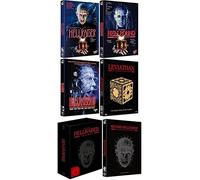 HELLRAISER 1 - 3 Limited Deluxe Mediabook Black Edition im Schuber (8 Disc / 5 x Mediabook) nur 2000 Stk DVD - Blu-ray