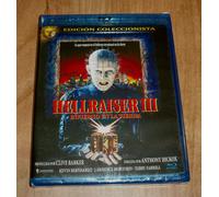 Hellraiser III Edizione Collezionista Nuovo Sigillato Blu-Ray (Non Aperto) A-B-C