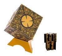 Hellraiser - Scatola puzzle a forma di cubo deformabile con configurazione del legamento, film horror, da collezione, intricata, meccanica staccabile, per adulti, decorazione per casa e ufficio