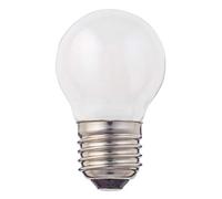 Hellum Lampadine di filamenti a LED base E27, 3 pezzi, 4,5W lampadina filamento LED sfera goccia, bianco caldo 2700K vintage lampada, opaco 209211