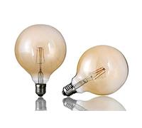 Hellum 219098 a + +, LED filamento della lampada, vetro, 3 Watts, G12, Oro, 8 x 8 x 12,5 cm