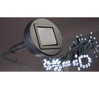 Hellum 540611 - Decorazione per esterni in plastica, 590 x 1 x 1 cm, colore: Bianco