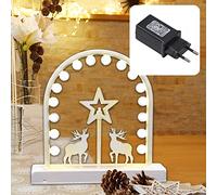 Hellum 577068 LED di illuminazione interna, Metallo, Bianco, 26 x 26 x 0 cm