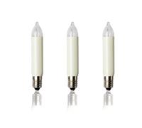 Hellum candele di ricambio per arco di candele, 3 pezzi 12V 3W piccolo per albero Natale da interno ed esterno con 20 bruciatori, E10/ 12V/ 3W/ 22 lumen 933031