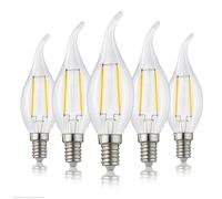 Hellum - Windstoß LED E14 C35 Clara 207309