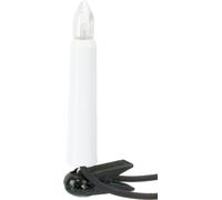 Hellum LED luci fiabesche albero di Natale, candele fiabesche da esterno con clip, 20 filamenti LED bianco caldo, illuminazione 1900 cm, cavo verde per uso esterno con spina 842043