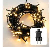 Hellum LED luci fiabesche per esterni o interni, Luci fiabesche bianco caldo, con 120 LED, Cavo verde < 59 lm 561234