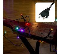 Hellum luci fiabesche 35 LED, lunghezza 5,10 m, luci fiabesche per interni, bianco caldo classico, <59lm, verde con spina, per albero di Natale 151015