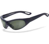 Helly Bikereyes Black Angel Occhiali da sole polarizzati, nero-grigio per maschi