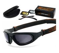 Helly Bikereyes Eagle Occhiali da moto, nero per maschi