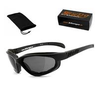 Helly Bikereyes Thunder 2 Occhiali da sole (Black,One Size)