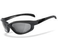Helly Bikereyes Thunder 2 Photochromic Occhiali da sole, nero-grigio per maschi