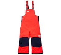 Salopette Helly Hansen Rider 2 rosso neon bambini - 1