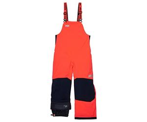 Helly Hansen Bambini Unisex K Rider 2 Ins Bib | Salopette termica da neve con PrimaLoft Black 100g, HELLY TECH Performance e tessuto rinforzato per la protezione invernale