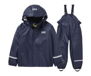 Helly Hansen Bergen 2.0 PU, completo antipioggia, junior, navy 128 Navy
