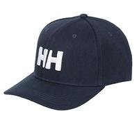 Helly Hansen Brand cap 67300-597, Unisex cap with a Visor, Navy, One Size EU