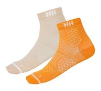 Helly Hansen Calzini unisex da trail 2 pezzi, arancione acceso, 36-38