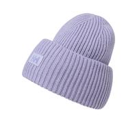 Helly-Hansen - Cappello a revers - HH Rib Beanie Bright Lavender per Uomo in Poliestere Riciclato - Viola