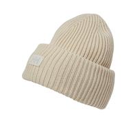 Helly-Hansen - Cappello a revers - HH Rib Beanie Cream in Poliestere Riciclato - Beige
