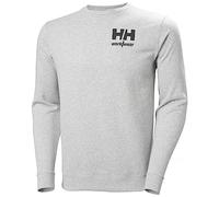 Helly Hansen Classic Logo Sweatshirt, Felpa Unisex, Grigio Chiaro, 3XL