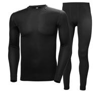Helly Hansen Men's HH Comfort Lightweight Base Layer Set Black S