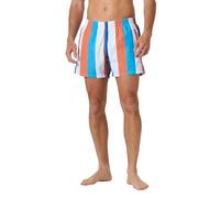 Helly-Hansen Costume da bagno a bermuda da uomo, modello Newport Trunk, 304 Bonfire Multistripe Wd AOP, Taglia S