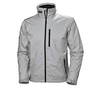 Helly Hansen Hommes Veste mi-mollet ras du cou, Gris Brouillard, M