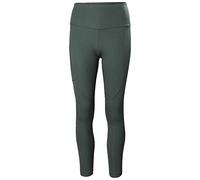 Helly Hansen Donna 7/8 Constructed Legging, Verde scuro, S