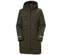 Helly Hansen Donna Adore Ins Rain Coat, Verde scuro, S