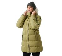Helly Hansen Donna Blossom Puffy Parka, Verde scuro, S