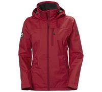 Helly Hansen Donna Crew Hooded Jacket, Rosso, S