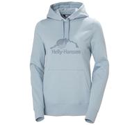 Helly Hansen Femmes Sweat à Capuche graphique W Nord, Bleu Vent, XS